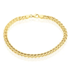 Bracelet Jolien Maille Spiga Or Jaune