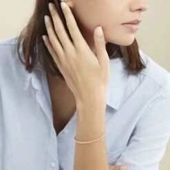 Bracelet Valeriane Or Jaune 7 Bracelet Valeriane Or Jaune -Mode Bijouterie Magasin B3BFJW0508 model0