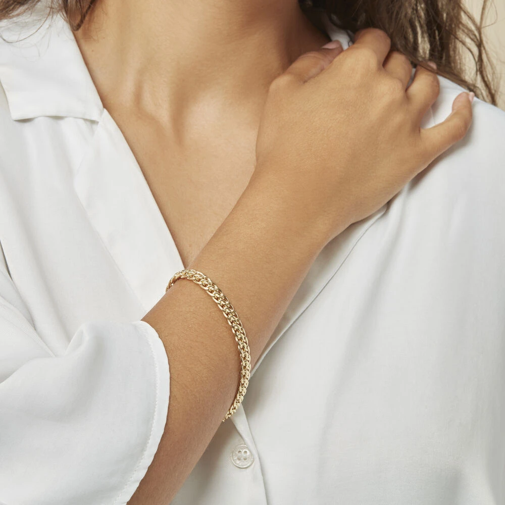 Bracelet Herminie Or Jaune 4 Bracelet Herminie Or Jaune – Image 4