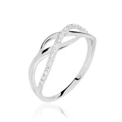 Bague Omnia Or Blanc Diamant
