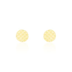 Boucles D'oreilles Puces Nabara Or Jaune