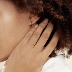 Créoles Thyrza Or Jaune 8 Créoles Thyrza Or Jaune -Mode Bijouterie Magasin B3OFJW0928 model0