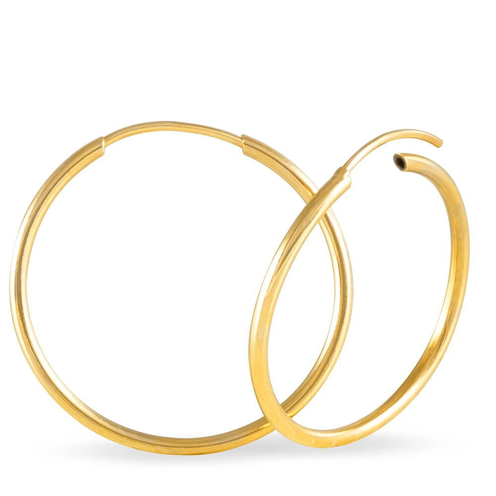 Créoles Dominae Or Jaune 4 Créoles Dominae Or Jaune – Image 4