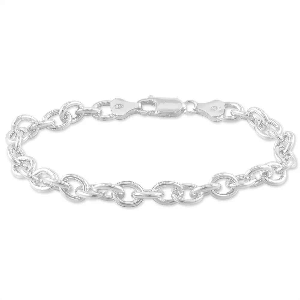Bracelet Carola Argent Blanc 1 Bracelet Carola Argent Blanc