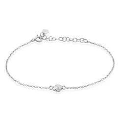 Bracelet Argent Blanc Jacquotte