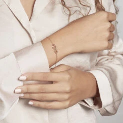 Bracelet Argent Rose Flavia -Mode Bijouterie Magasin FABFRW0130 model0