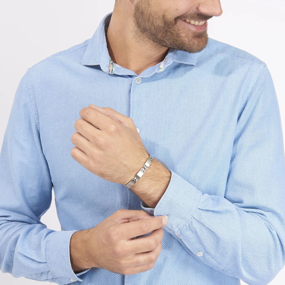 Bracelet Jonathan Acier Blanc 4 Bracelet Jonathan Acier Blanc – Image 4