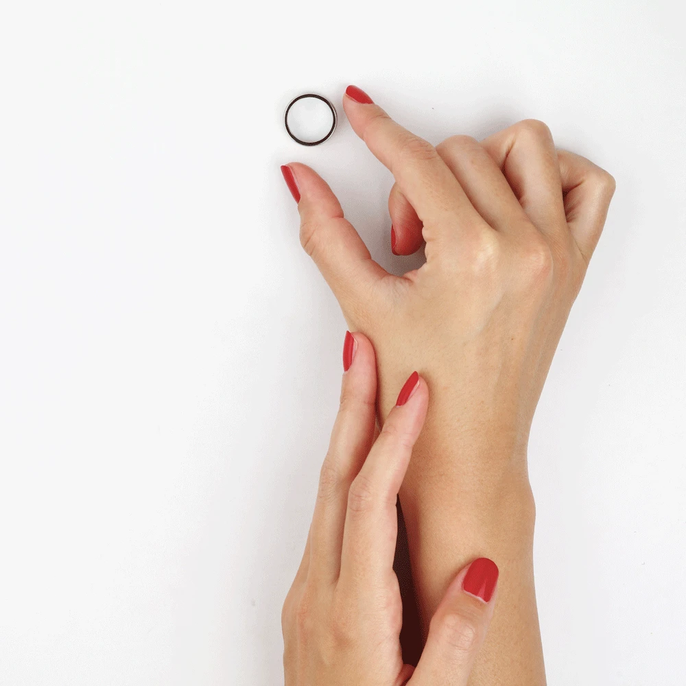 Bague Gustave Acier Bicolore 4 Bague Gustave Acier Bicolore – Image 4