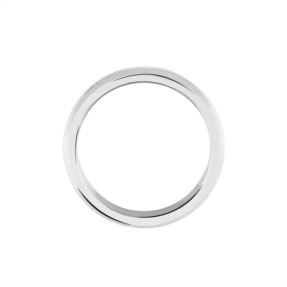 Bague Acier Blanc John 3 Bague Acier Blanc John – Image 3