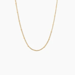 Collier Liza Plaqué Or Jaune