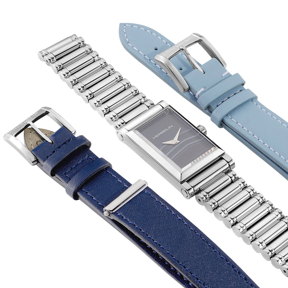 Coffret De Montre Herbelin Antares Bleu 2 Coffret De Montre Herbelin Antares Bleu – Image 2