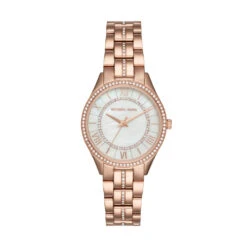 Montre Michael Kors Mini Lauryn Blanc